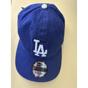 New Era 9TWENTY LA Dodgers Adjustable Hat Royal Blue MLB Cap